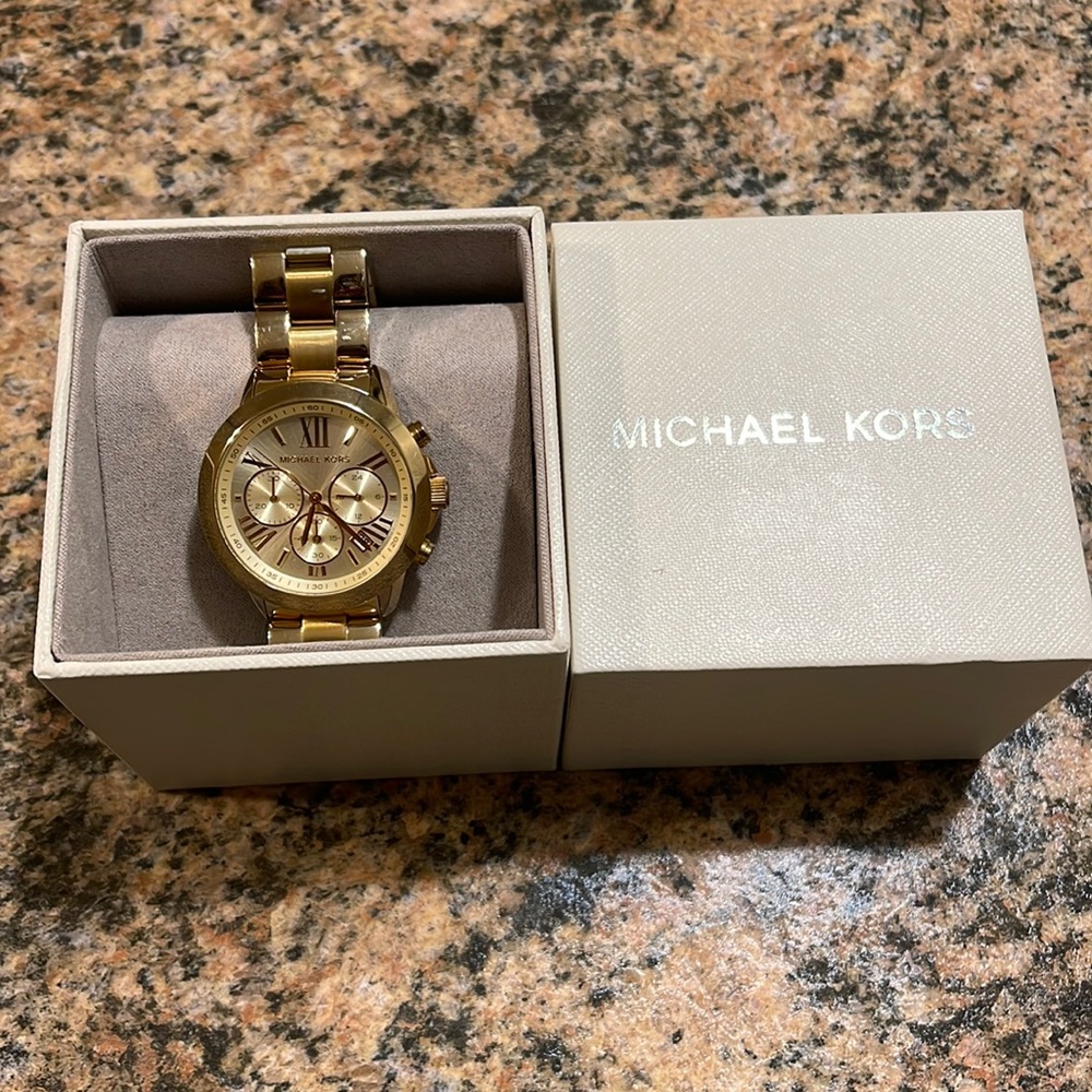 Michael Kors gold watch